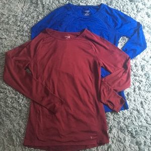 Two exercise shirt bundle (long sleeved)